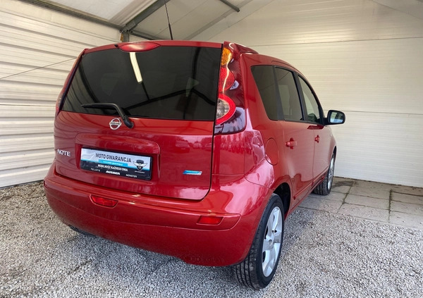 Nissan Note cena 22900 przebieg: 98000, rok produkcji 2010 z Drobin małe 562